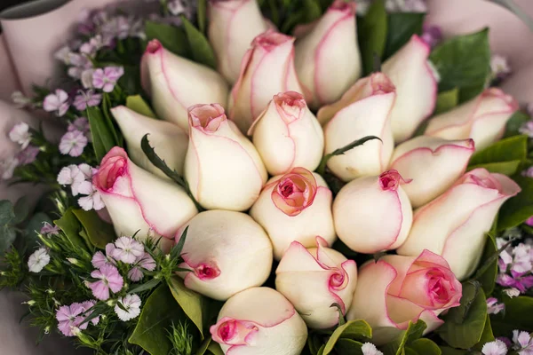 Rosa Blumen der Hochzeit — Stockfoto