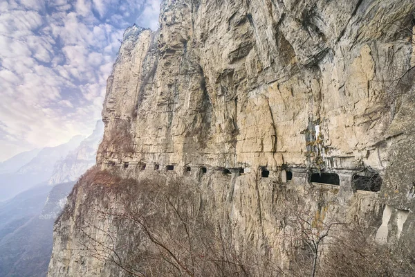 Guoliang hang Wall Highway, Hui County, provincie Henan, China — Stockfoto