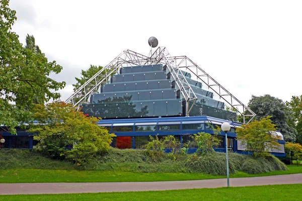Suttgart Alemanha Setembro 2010 Carl Zeiss Planetarium Stuttgart Vista Exterior — Fotografia de Stock