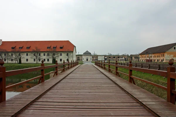 Fortaleza Brod Una Fortaleza Slavonski Brod Croacia Fue Construida Siglo — Foto de Stock