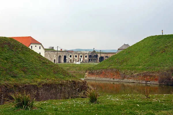 Forteresse Brod Est Une Forteresse Slavonski Brod Croatie Forteresse Été — Photo