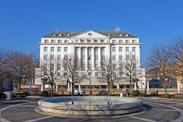 Zagreb Kroatien Februar 2015 Hotel Esplanade Ist Ein Historisches Luxushotel — Stockfoto