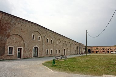 Brod kale, kale Slavonski Brod, Hırvatistan. 18. yüzyılda Osmanlı İmparatorluğu'na karşı bir savunma olarak kale inşa edilmiştir