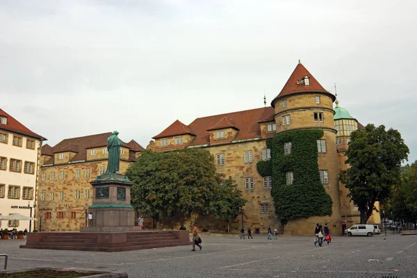 Old Castle (Altes Schloss) in Stuttgart — Stok fotoğraf