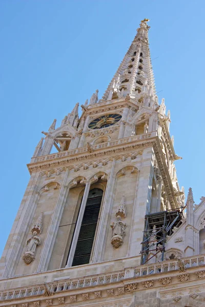 Turm der Zagreber Kathedrale — Stockfoto