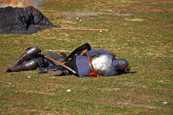 Na de slag — Stockfoto