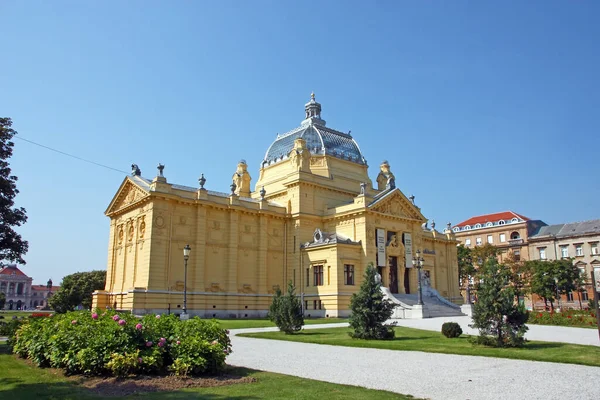 Zagreb Croatia Temmuz 2020 Hırvatistan Zagreb Kentindeki Slav Güney Zagreb — Stok fotoğraf