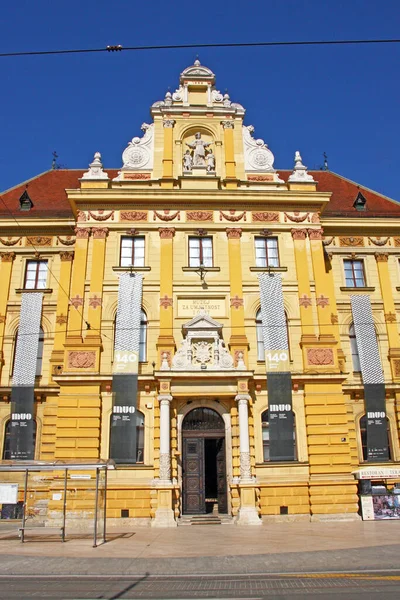 Zagreb Kroatien Juli 2020 Museum Arts Crafts Zagreb Museet Rymmer — Stockfoto