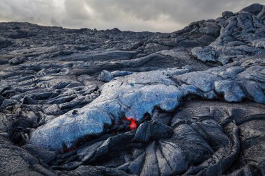 Kilauea, Hawaii büyük ada üzerinde aktif yanardağ