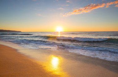 Şaşırtıcı havai plaj doğa doğal manzarası 