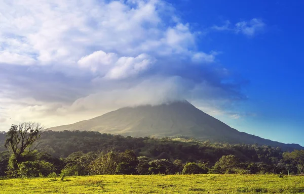 Sceniczny Wulkan Arenal Costa Rica Ameryka Środkowa — Zdjęcie stockowe
