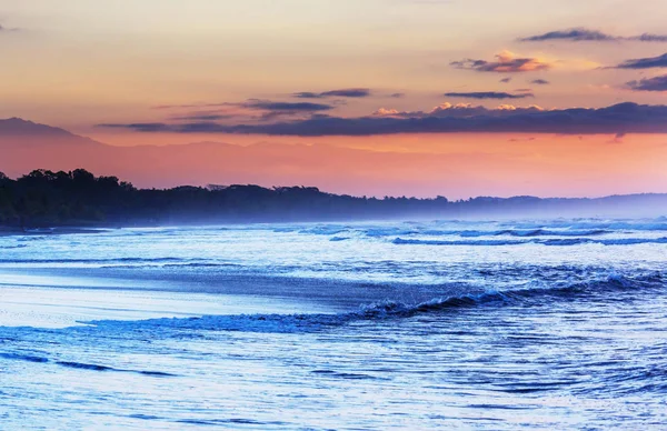 Beautiful Tropical Pacific Ocean Coast Costa Rica — Stock Photo, Image