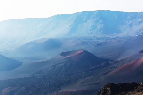 Bela Cena Nascer Sol Vulcão Haleakala Ilha Maui Havaí — Fotografia de Stock