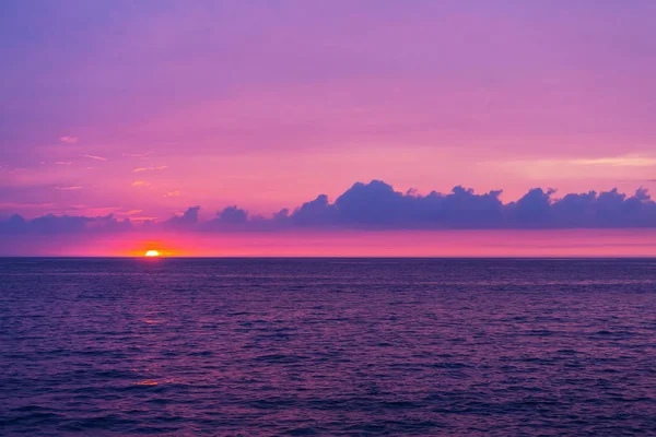 Piękna Scena Hawajskim Zachodzie Słońca — Zdjęcie stockowe
