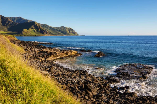 Beaux Paysages Île Oahu Hawaï — Photo