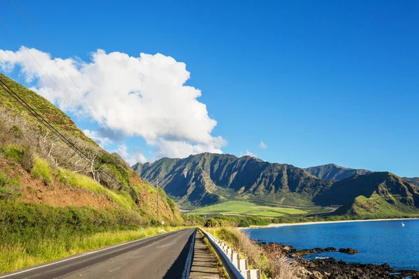 Piękne Krajobrazy Wyspie Oahu Hawaje — Zdjęcie stockowe