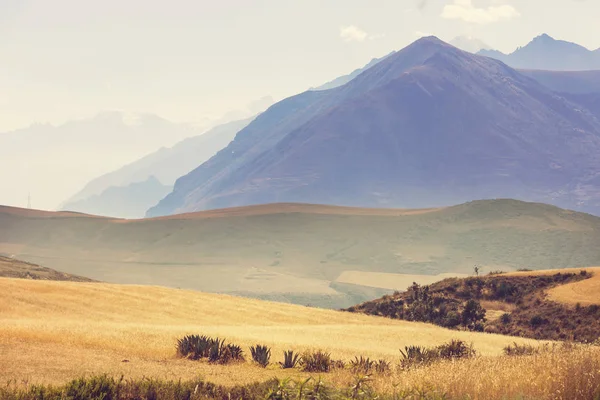 Pampas Paesaggi Cordillera Los Andes Perù Sud America — Foto Stock