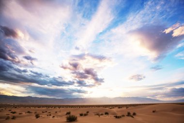 kum tepeleri Ölüm Vadisi Milli Parkı, Kaliforniya, ABD