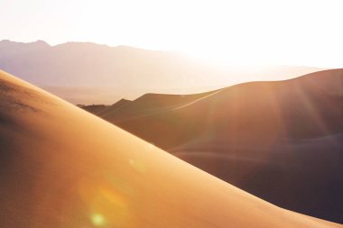 kum tepeleri Ölüm Vadisi Milli Parkı, Kaliforniya, ABD