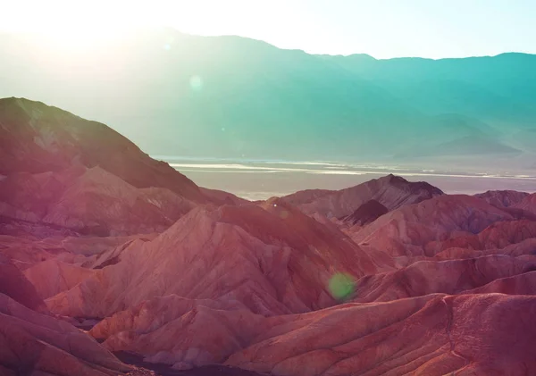 Zabriski Wijs Usa Prachtige Natuur Landschap — Stockfoto