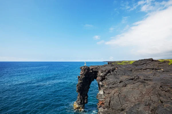 Costa Hawaiana Hermoso Paisaje Natural — Foto de Stock