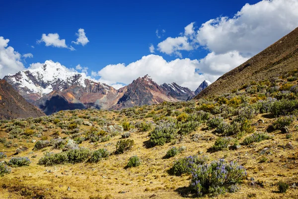 Krásné Horské Krajiny Cordillera Huayhuash Peru Jižní Amerika — Stock fotografie