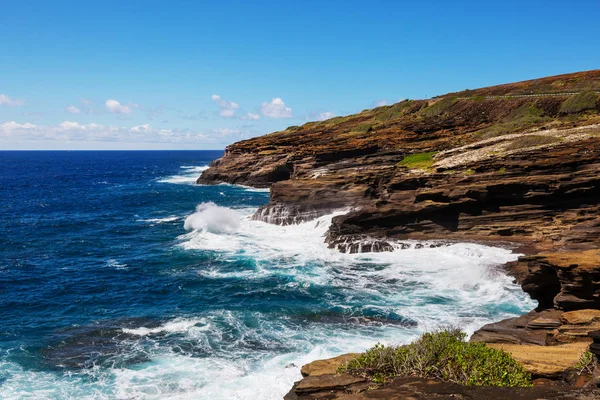 Красивые Пейзажи Острова Оаху Гавайи — стоковое фото