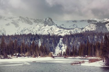 Sierra Nevada Dağları doğa manzara 