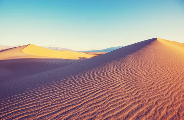 Písečné Duny Death Valley National Park Kalifornie Usa — Stock fotografie