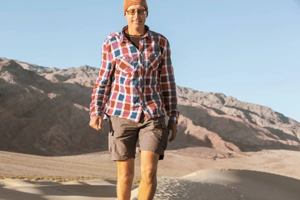 Escursione Nel Deserto Sabbia — Foto Stock