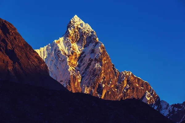Beautiful Mountains Landscapes Cordillera Huayhuash Peru South America — Stock Photo, Image