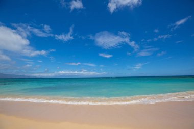 Şaşırtıcı havai plaj doğal manzarası 