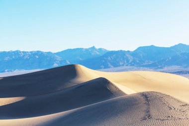 kum tepeleri Ölüm Vadisi Milli Parkı, Kaliforniya, ABD