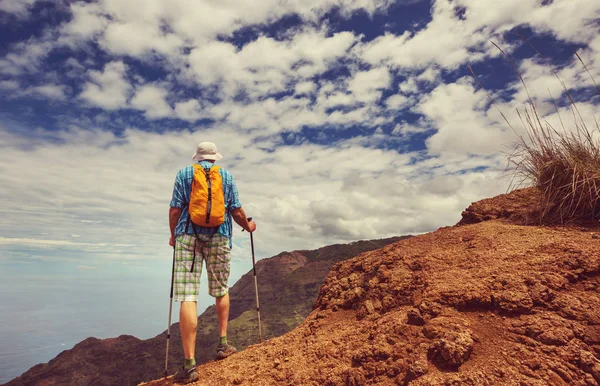 Na Pali Coast içinde Kauai icland, Hawaii zammı