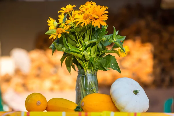 Sommaren Skörden Trädgården Närbild — Stockfoto