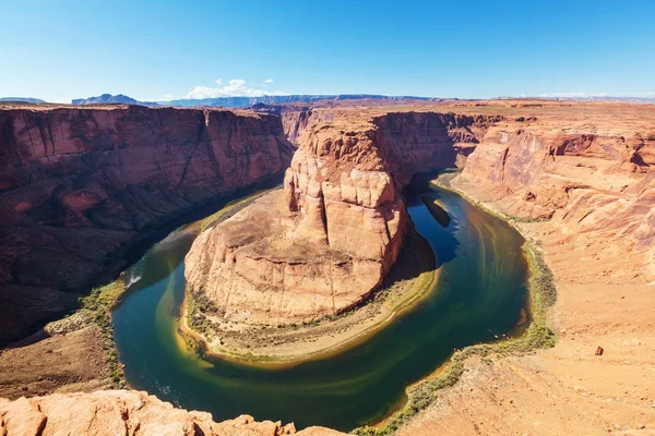 Horseshoe Bend Nära Page Utah — Stockfoto