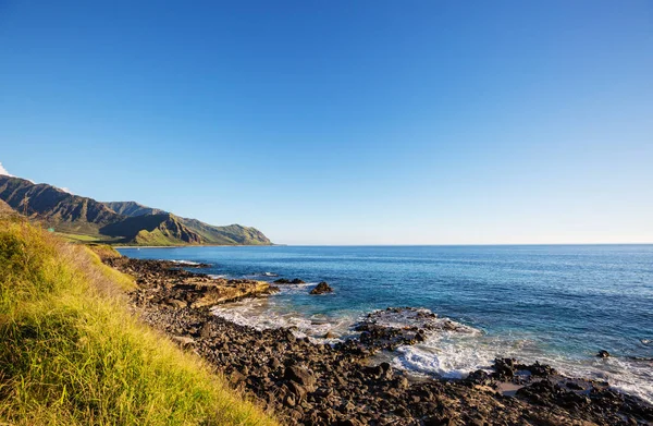 Hermosos Paisajes Isla Oahu Hawaii —  Fotos de Stock