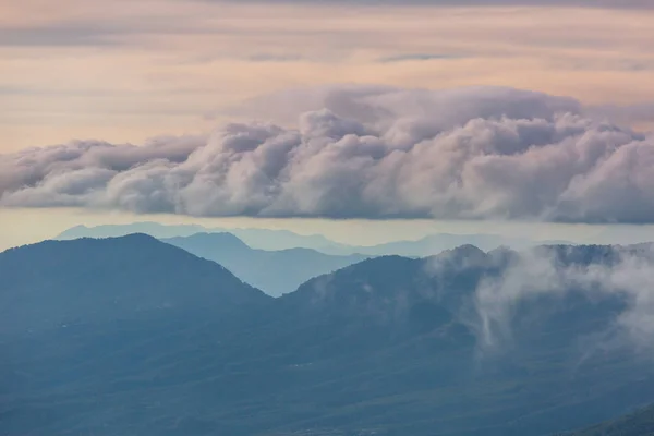 Schöner Vulkan Cerro Verde Nationalpark Salvador Bei Sonnenuntergang — Stockfoto