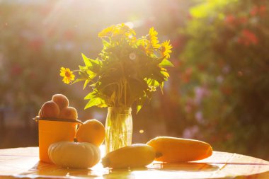 Yaz hasat Bahçe tablo 