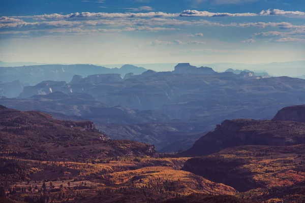 Final Época Outono Nas Montanhas — Fotografia de Stock