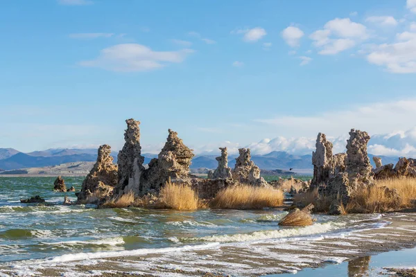 Mono Lake Formaties Schilderachtig Uitzicht — Stockfoto