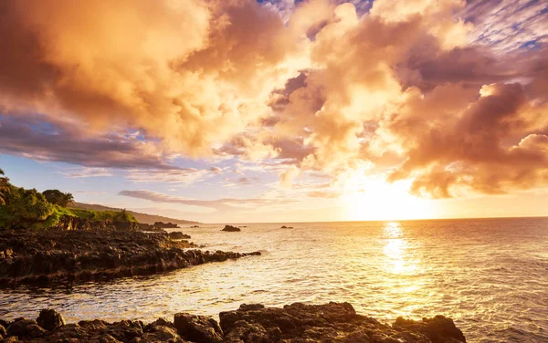 Bellissimi Paesaggi Tropicali Sull Isola Maui Hawaii — Foto Stock