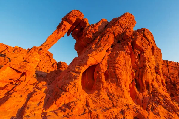 Údolí Ohně Stát Park Nevada Usa — Stock fotografie