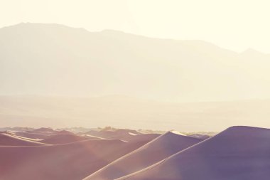 kum tepeleri Ölüm Vadisi Milli Parkı, Kaliforniya, ABD