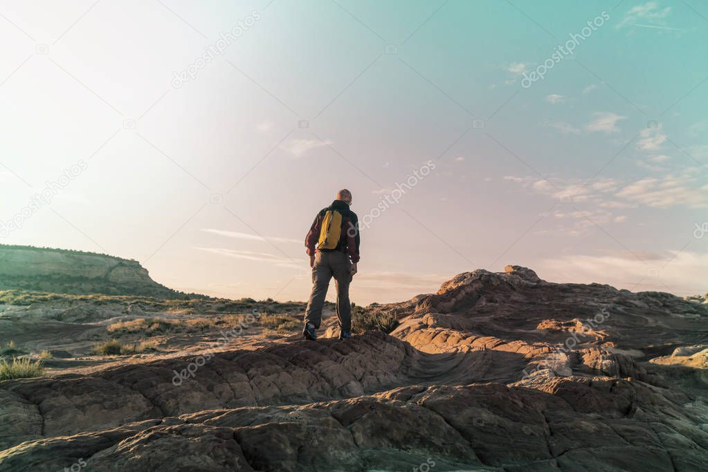 Hike in the Utah mountains