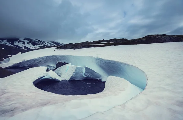 Gletsjers Alaska Natuur Landschap — Stockfoto