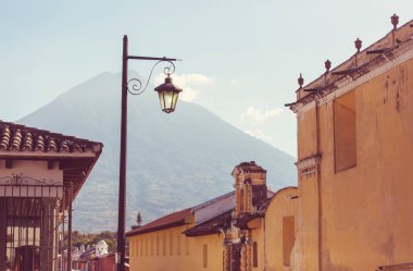 Antigua Guatemala şehrindeki sömürge mimarisi, Orta Amerika, Guatemala