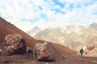 Backpacker Dağları, güzel doğa doğal görünümü 