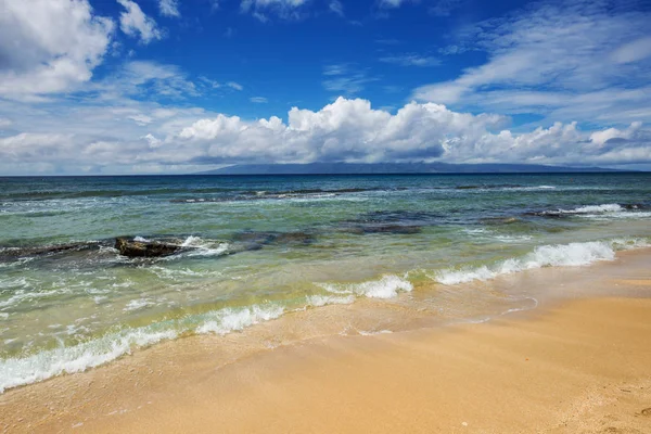 Niesamowite Hawajska Plaża Natura Piękny Widok — Zdjęcie stockowe
