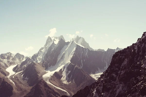 Montanha Alta Bonita Pamir — Fotografia de Stock